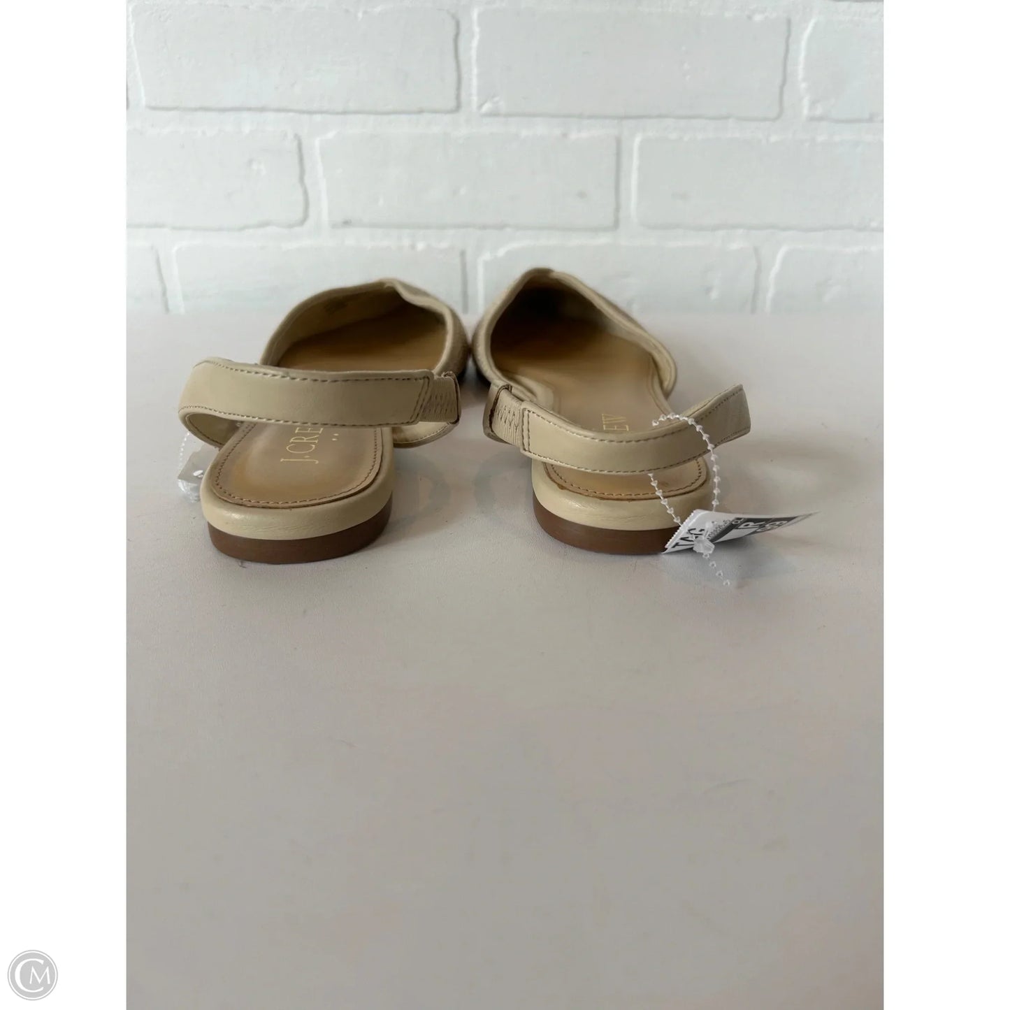 Shoes Flats By J. Crew In Cream & Tan, Size: 7.5