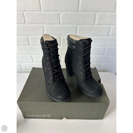 Boots Ankle Heels By Timberland In Black, Size: 7