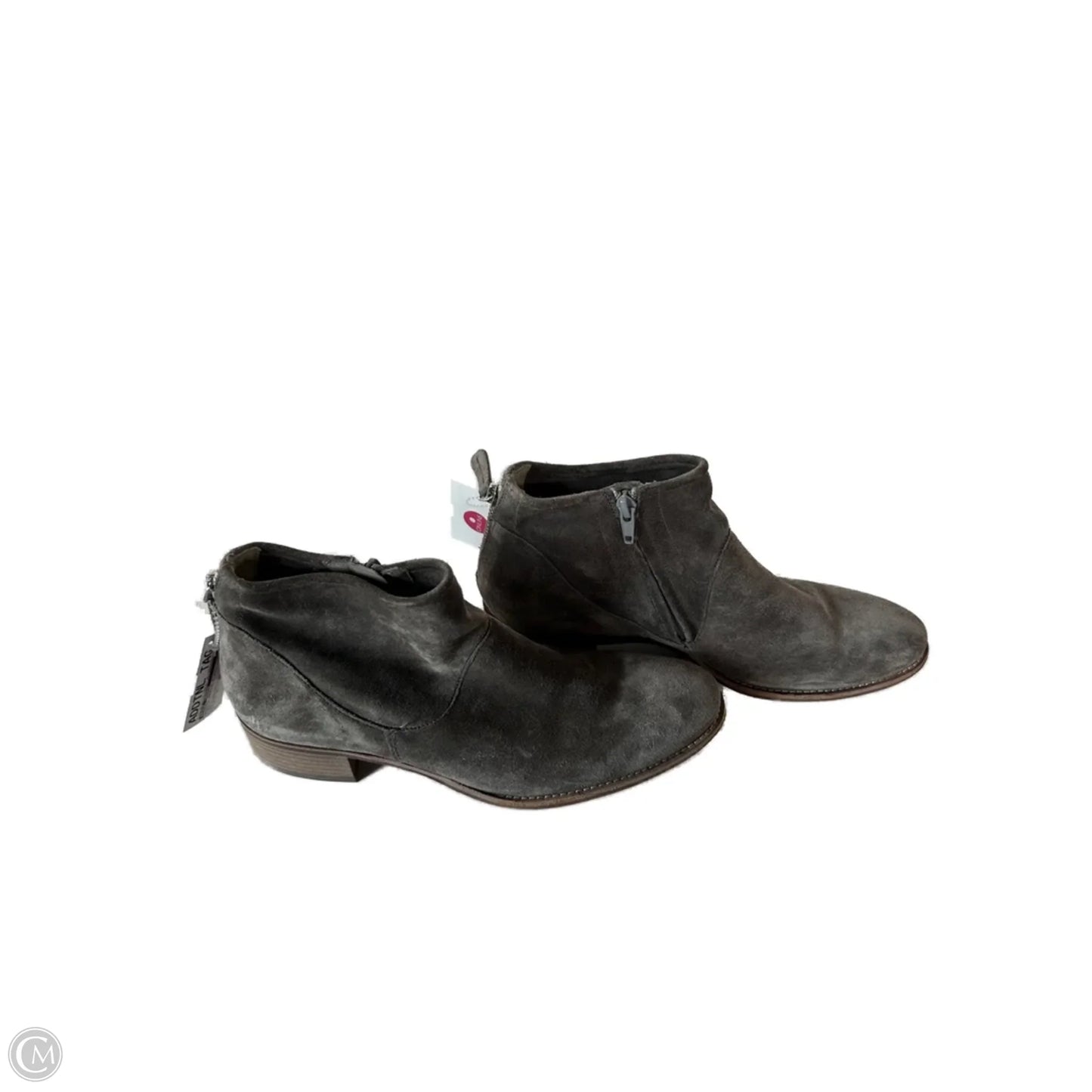 Boots Ankle Flats By Paul Green In Grey, Size: 7.5