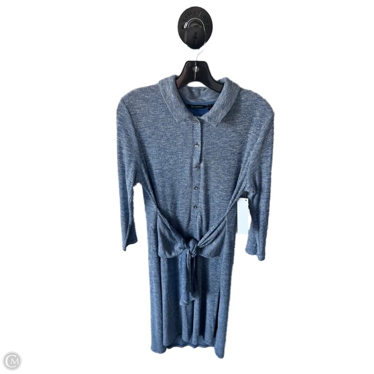 Dress Work By H For Halston In Blue, Size: M