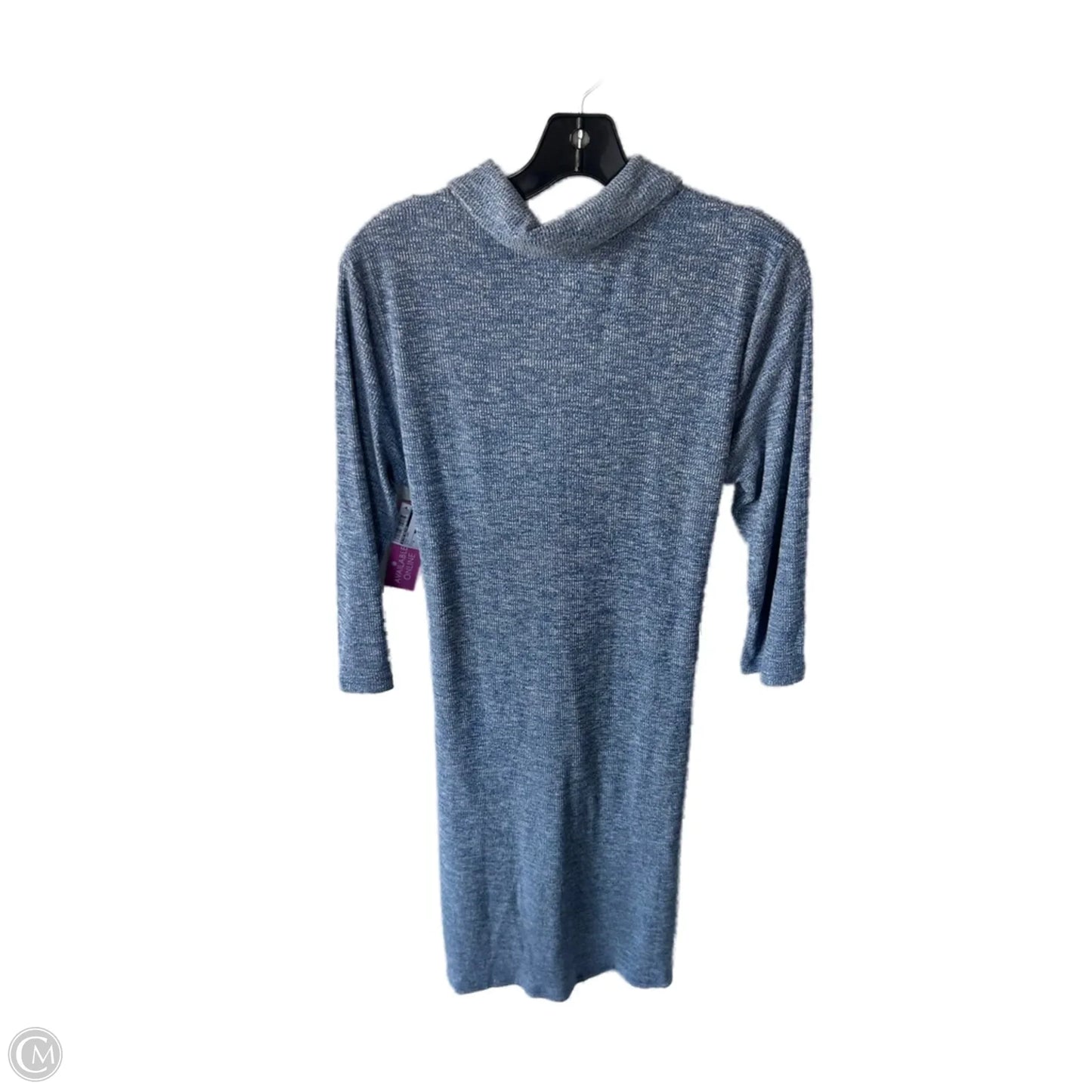 Dress Work By H For Halston In Blue, Size: M