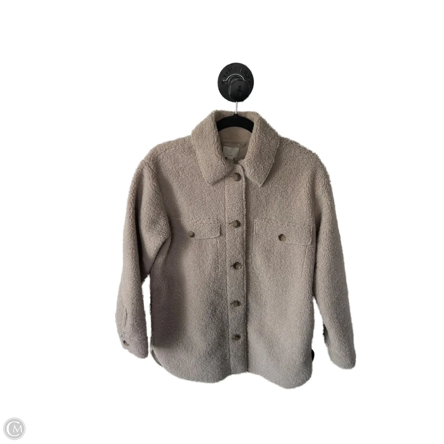 Jacket Shirt By Joie In Brown, Size: Xs