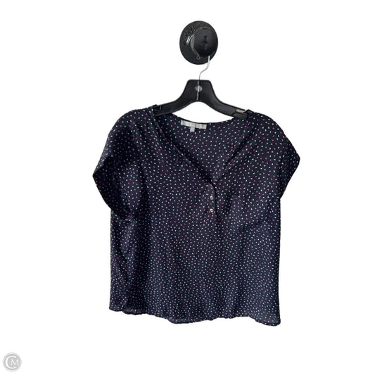Top Short Sleeve By Sweet Rain In Blue & Pink, Size: Xl