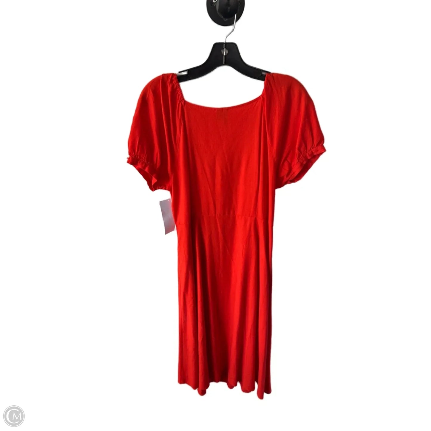 Dress Casual Midi By Vero Moda In Orange, Size: S