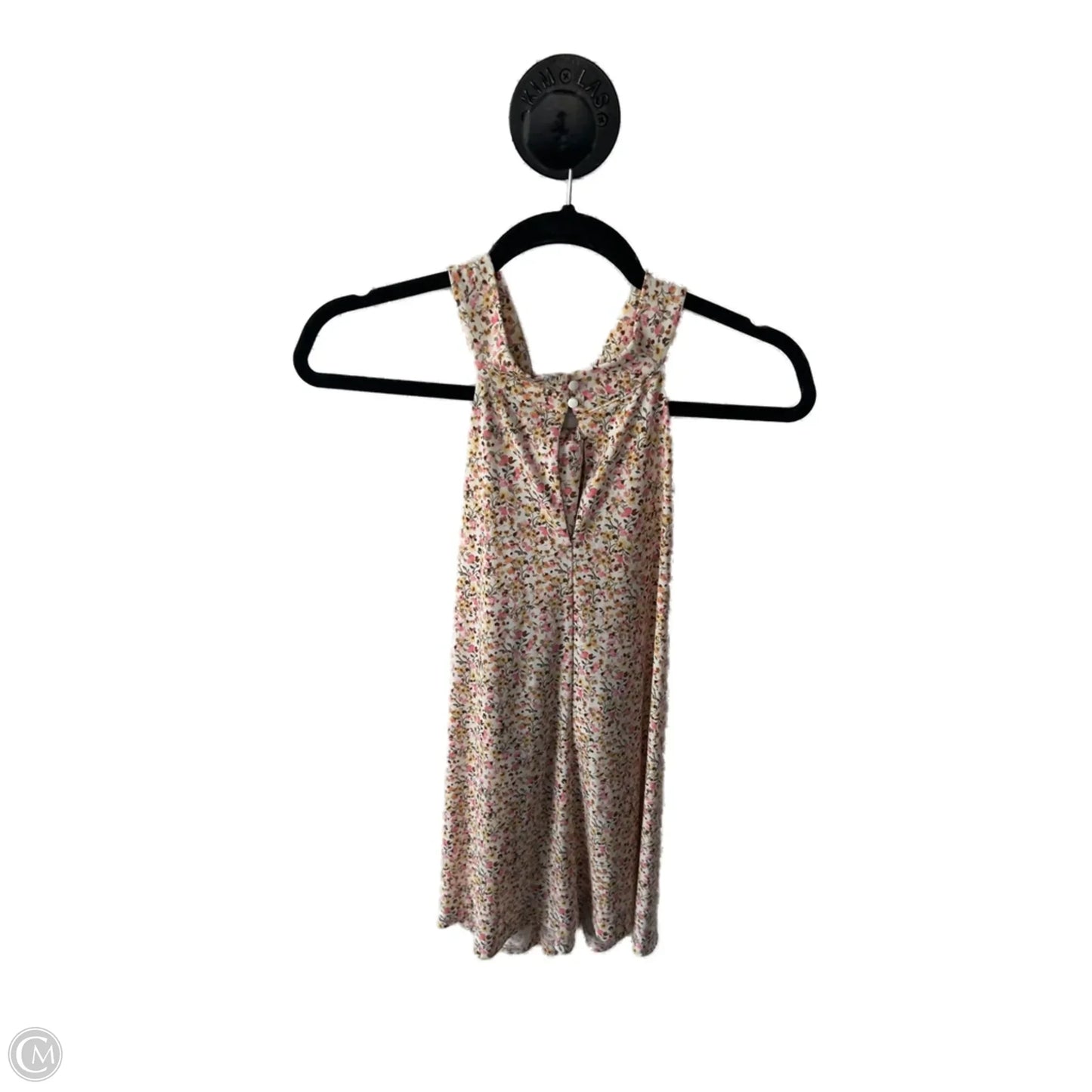 Top Sleeveless By Lane Bryant In White & Yellow, Size: 3x