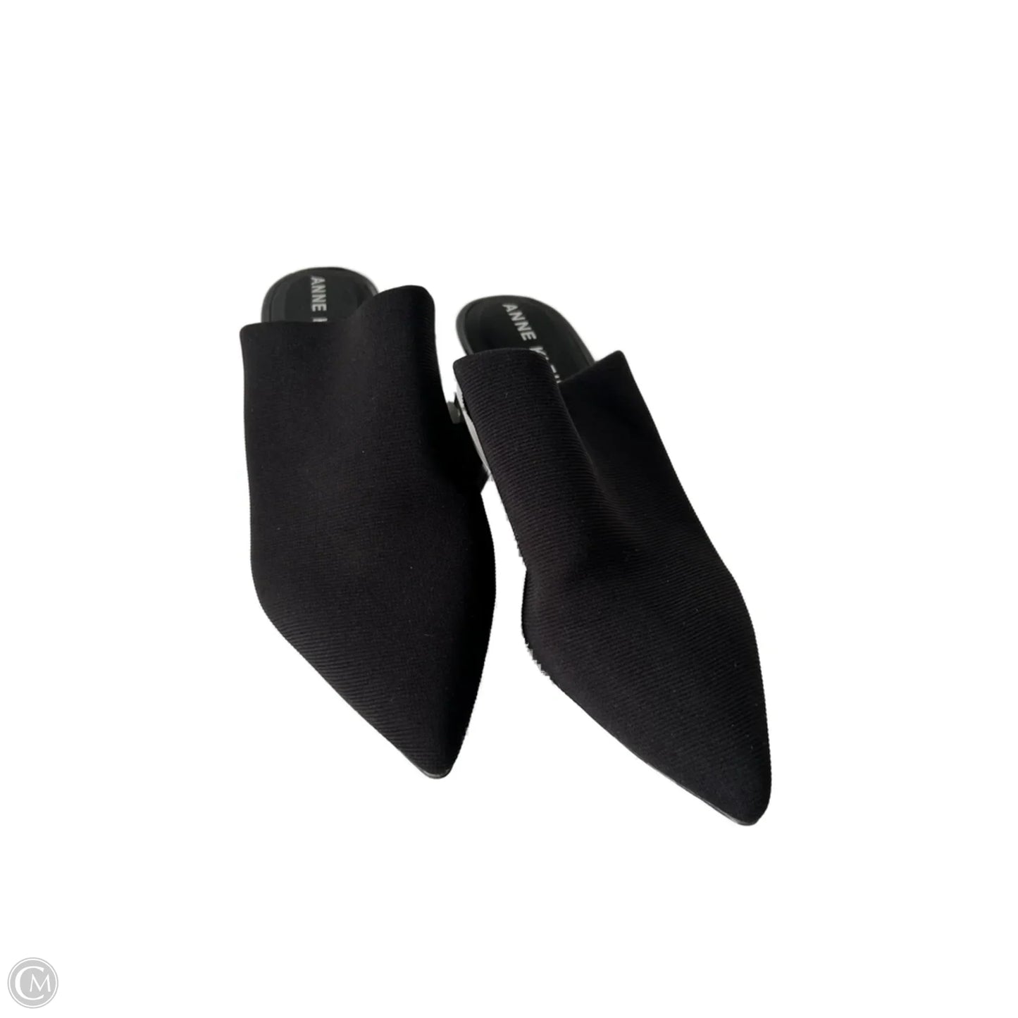 Shoes Heels Kitten By Anne Klein In Black, Size: 7.5