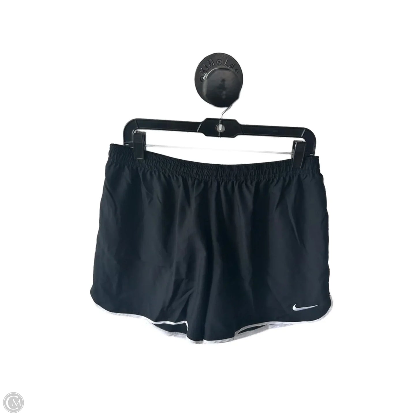 Athletic Shorts By Nike In Black & White, Size: 12