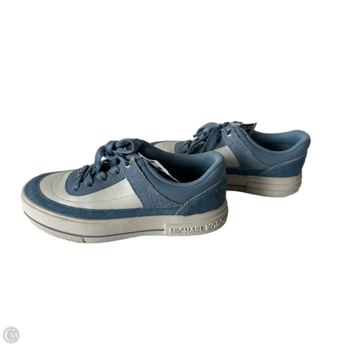 Shoes Sneakers By Michael By Michael Kors In Blue & White, Size: 5.5