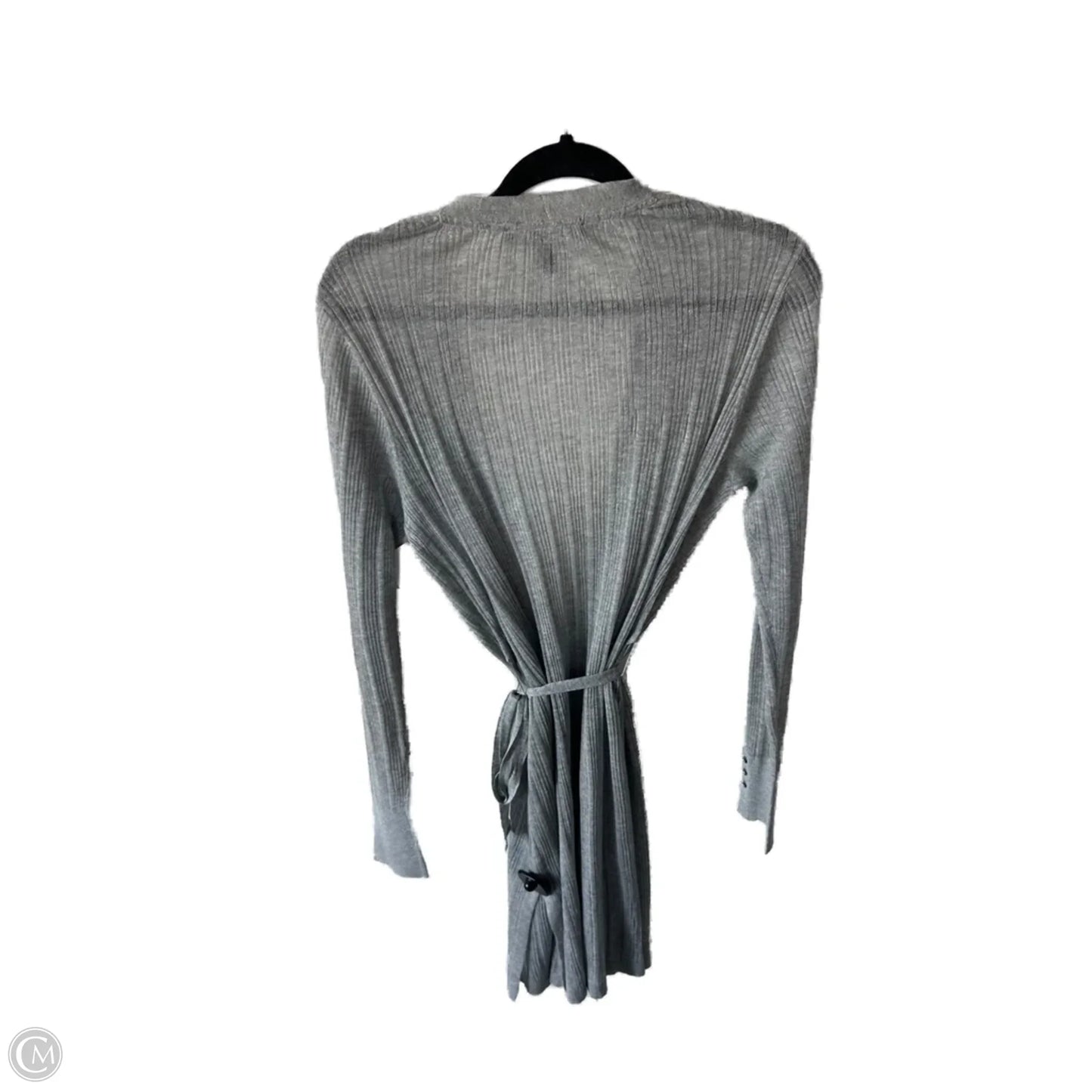 Sweater Cardigan By White House Black Market In Grey, Size: M