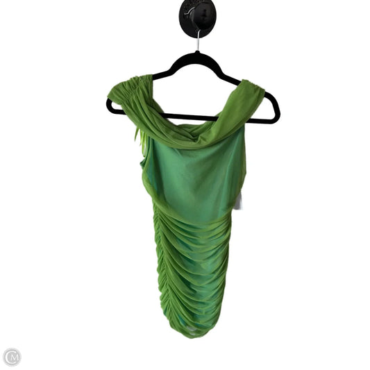 Dress Party Short By Bebe In Blue & Green, Size: L
