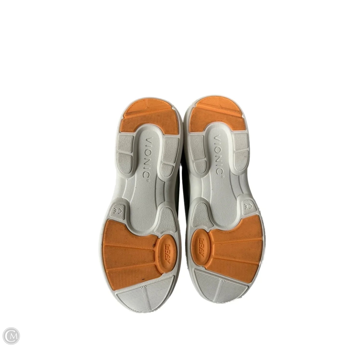 Shoes Sneakers By Vionic In Green & Yellow, Size: 8.5