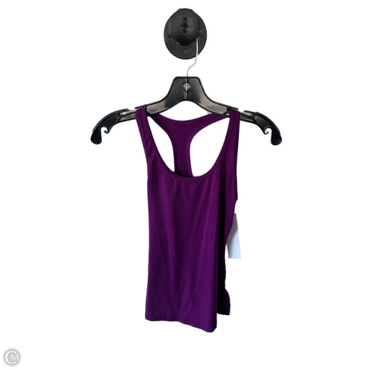 Athletic Tank Top By Nike In Purple, Size: Xs
