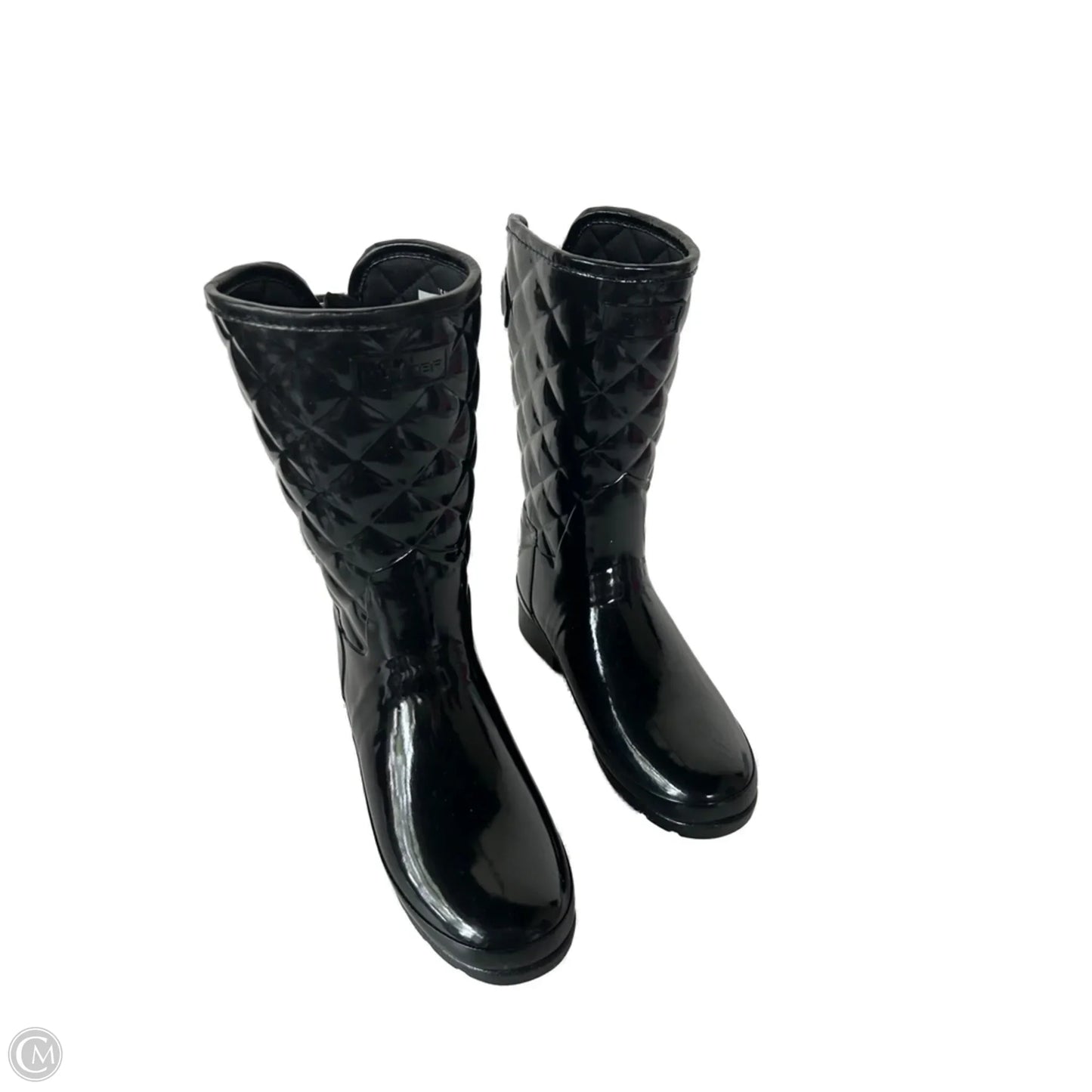 Boots Rain By Hunter In Black, Size: 6