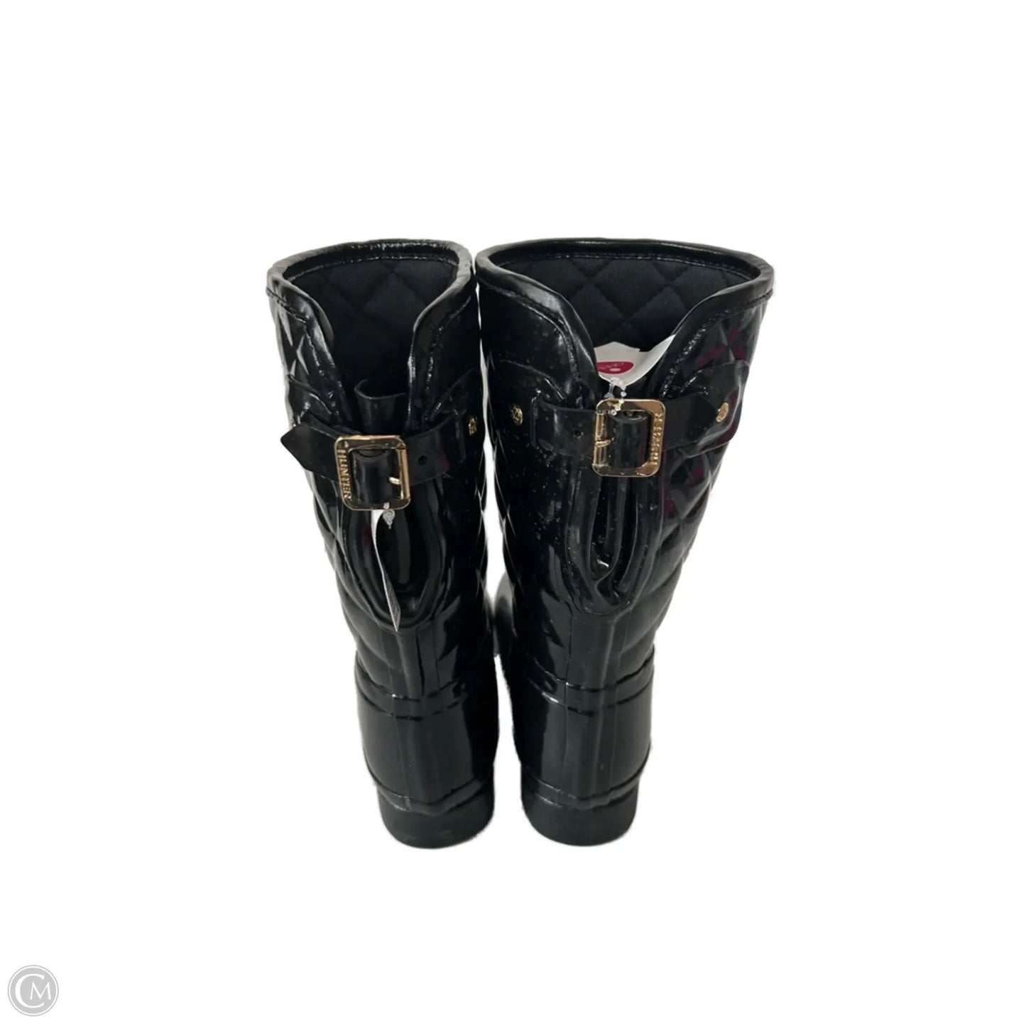 Boots Rain By Hunter In Black, Size: 6