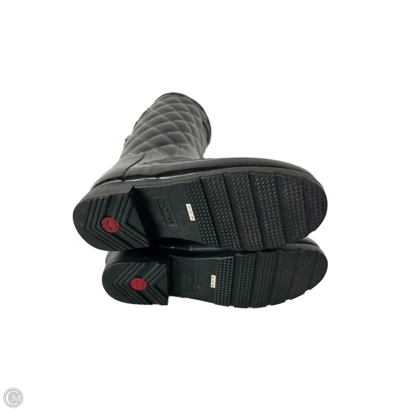 Boots Rain By Hunter In Black, Size: 6