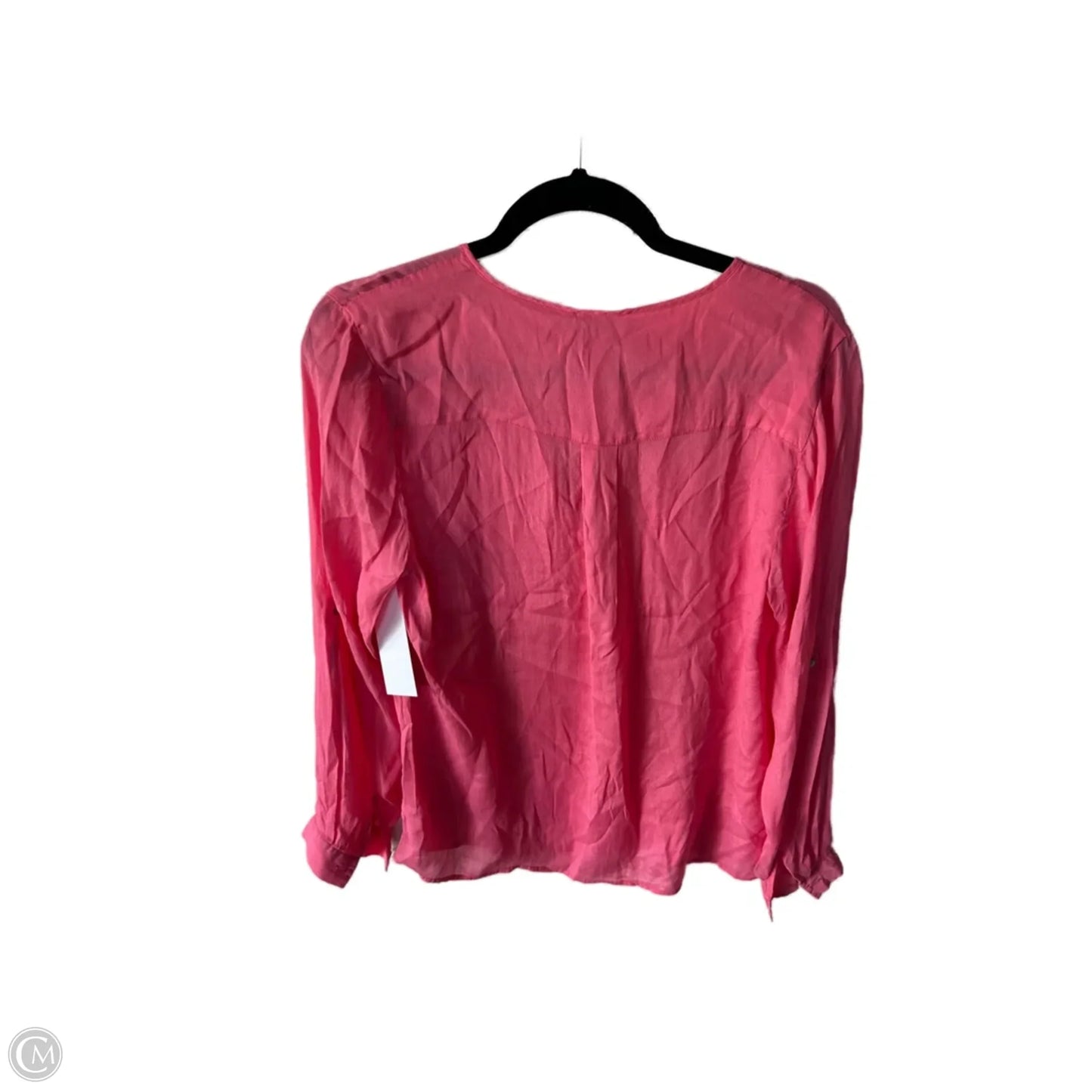 Top Long Sleeve By Soft Surroundings In Pink, Size: M