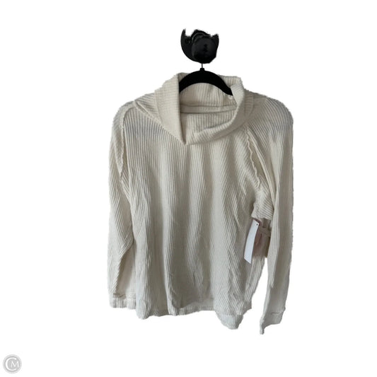 Top Long Sleeve By Wonderly In Ivory, Size: 1x