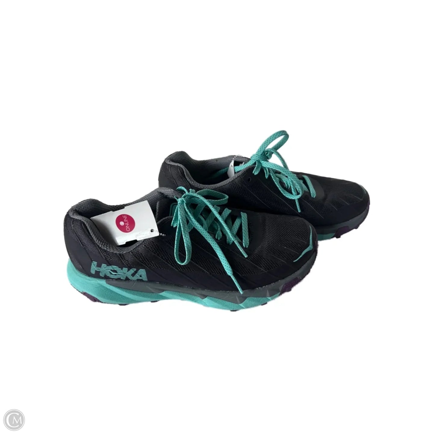 Shoes Athletic By Hoka In Grey & Purple, Size: 7.5
