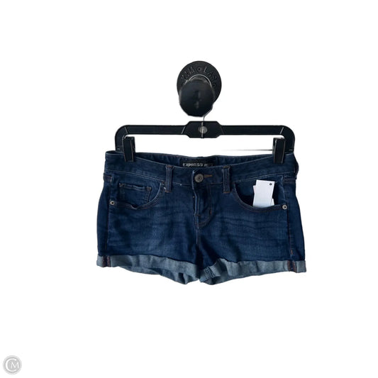 Shorts By Express In Blue Denim, Size: 2