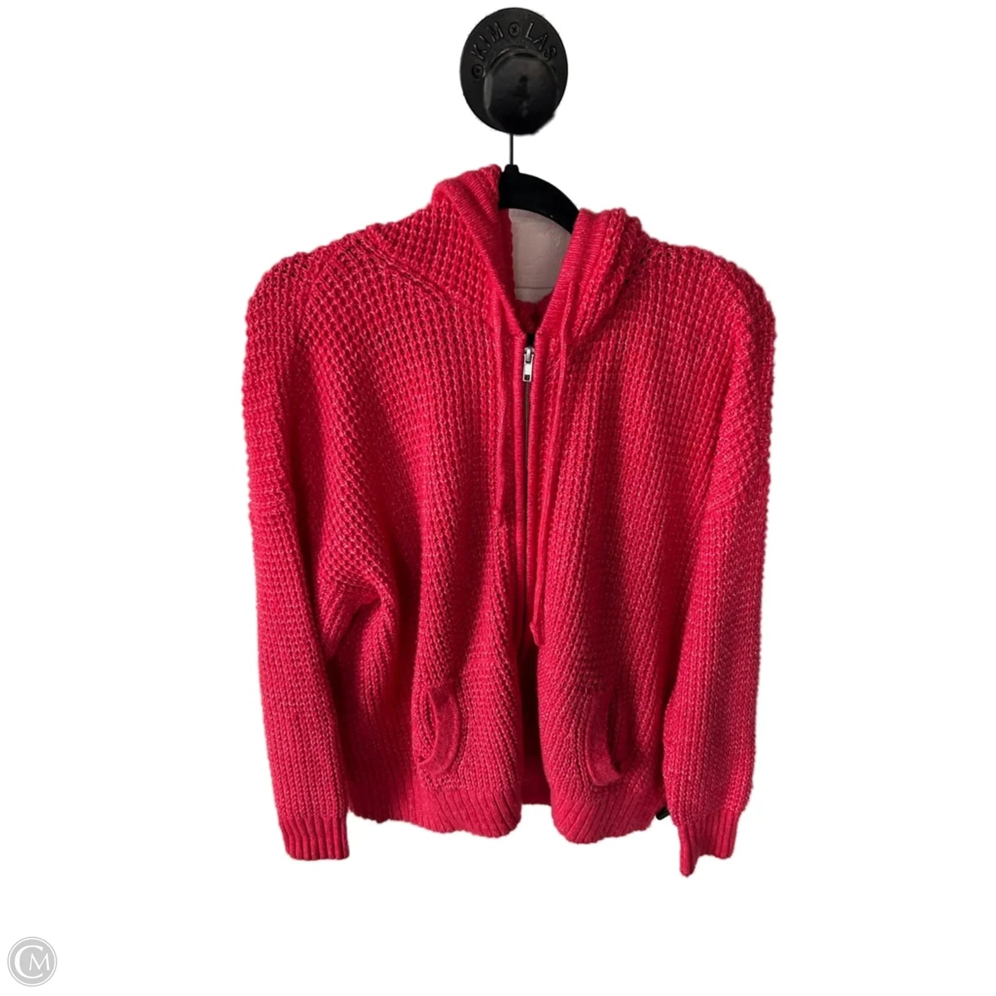 Sweater Cardigan By Torrid In Pink, Size: 1x