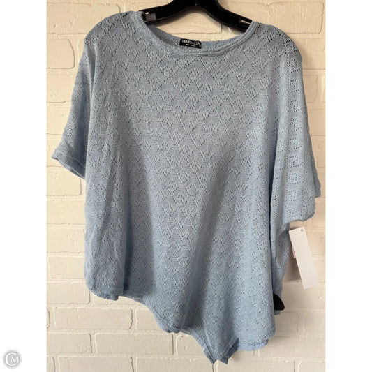 Sweater Short Sleeve By Heimish Usa In Blue, Size: S