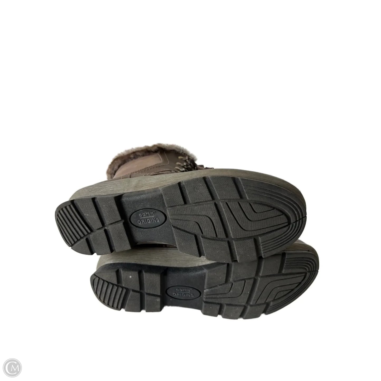 Boots Ankle Flats By Earth Origins In Brown, Size: 8