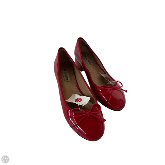 Shoes Flats By Steve Madden In Red, Size: 8.5