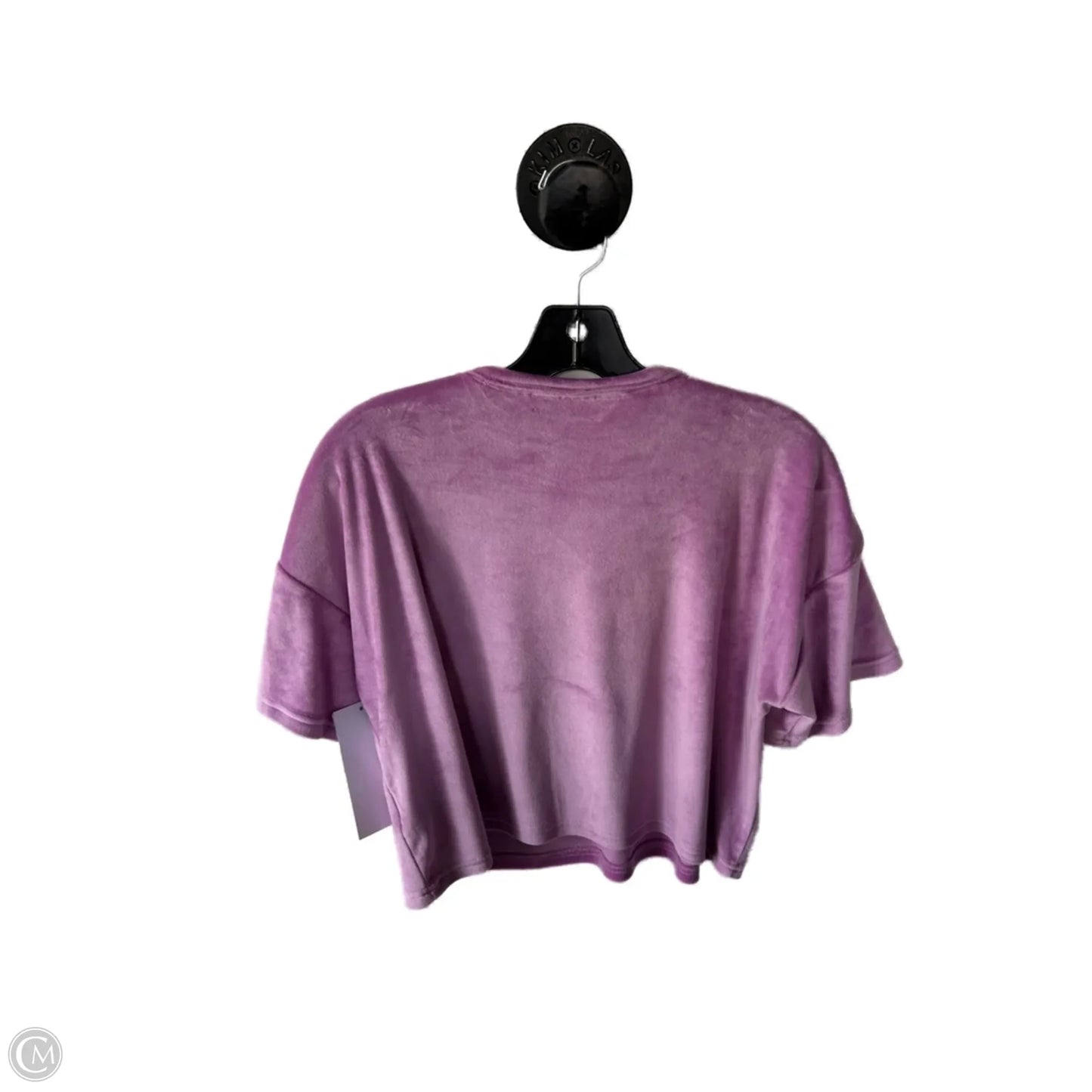 Top Long Sleeve By Juicy Couture In Pink & Silver, Size: M