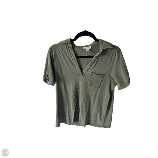 Top Short Sleeve By Sundance In Green, Size: S