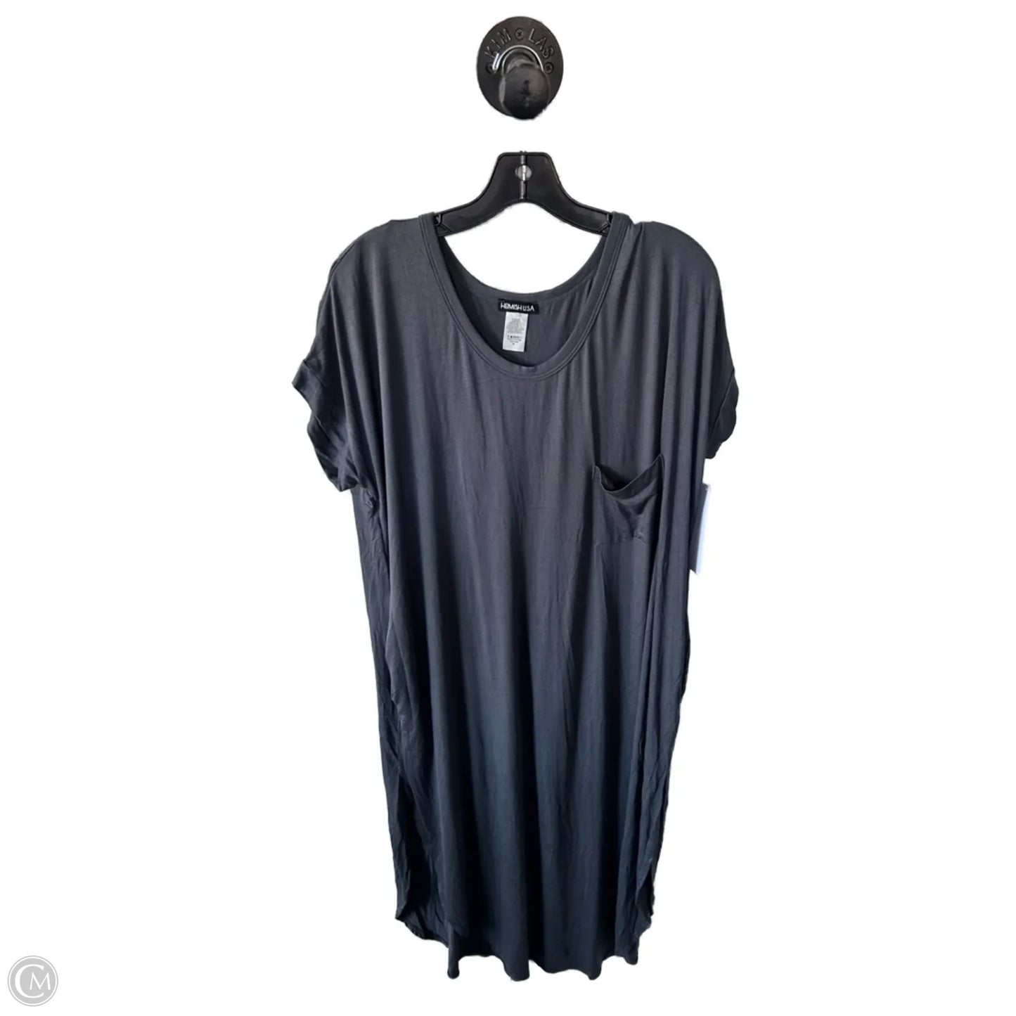 Dress Casual Maxi By Clothes Mentor In Grey, Size: L