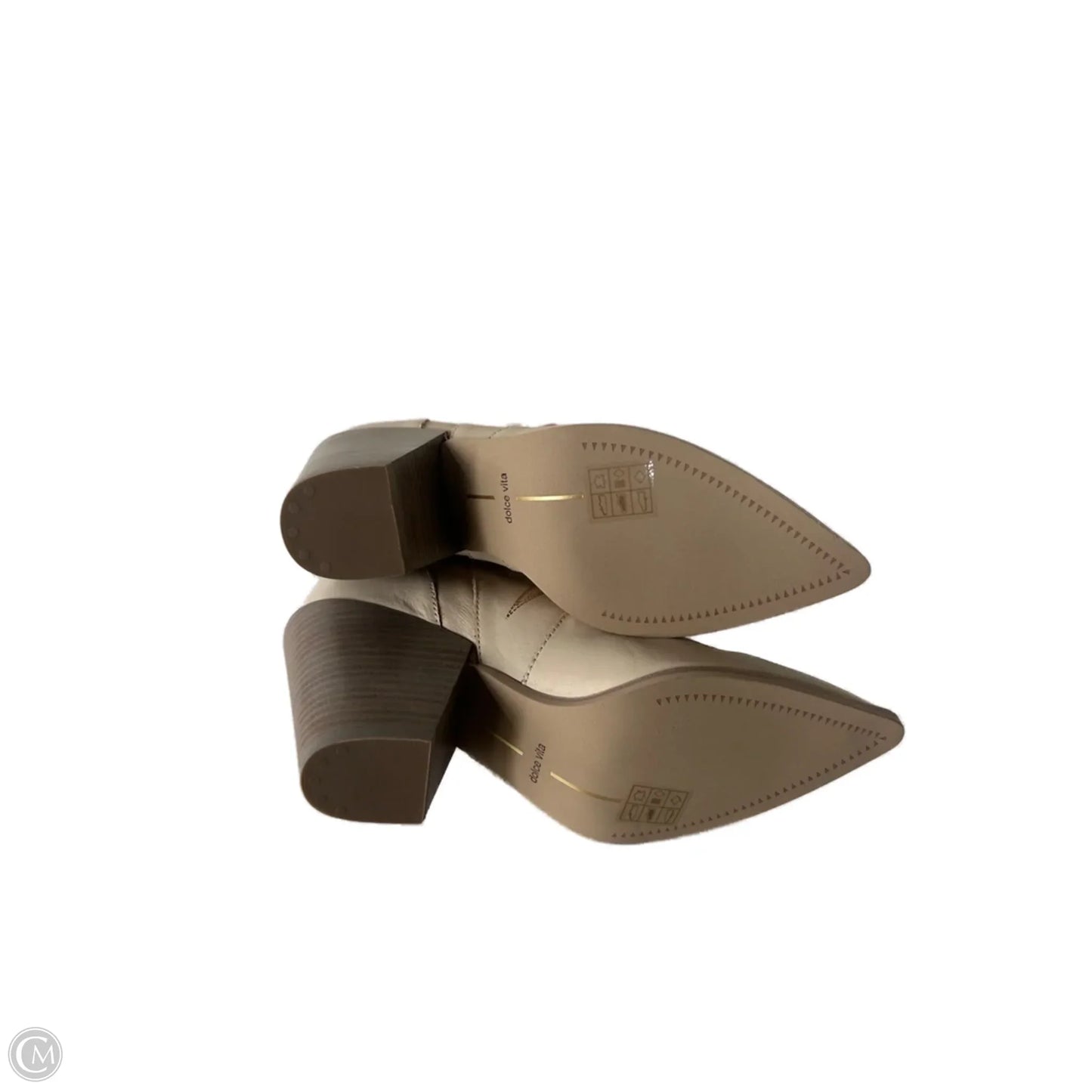 Boots Western By Dolce Vita In Cream, Size: 9