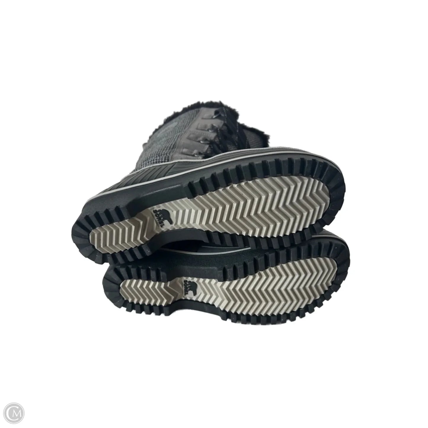 Boots Snow By Sorel In Black & Grey, Size: 8