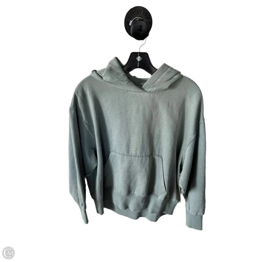 Athletic Sweatshirt Hoodie By Clothes Mentor In Green, Size: M