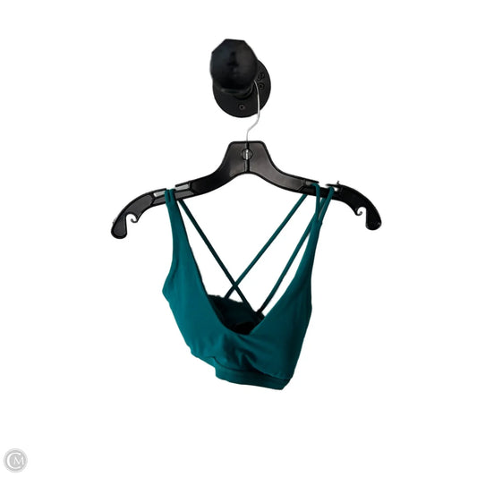 Athletic Bra By Lululemon In Green, Size: M