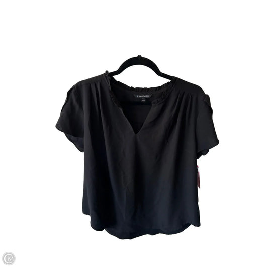Top Short Sleeve By 41 Hawthorn In Black, Size: L
