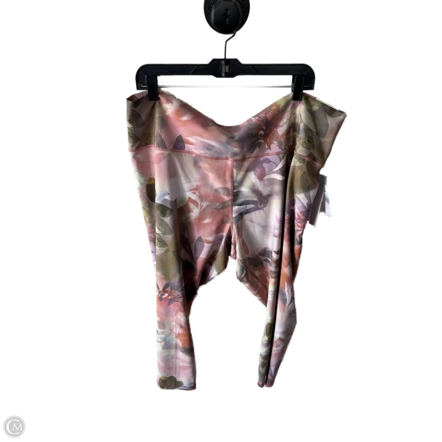 Athletic Leggings By Old Navy In Pink & Purple, Size: 22