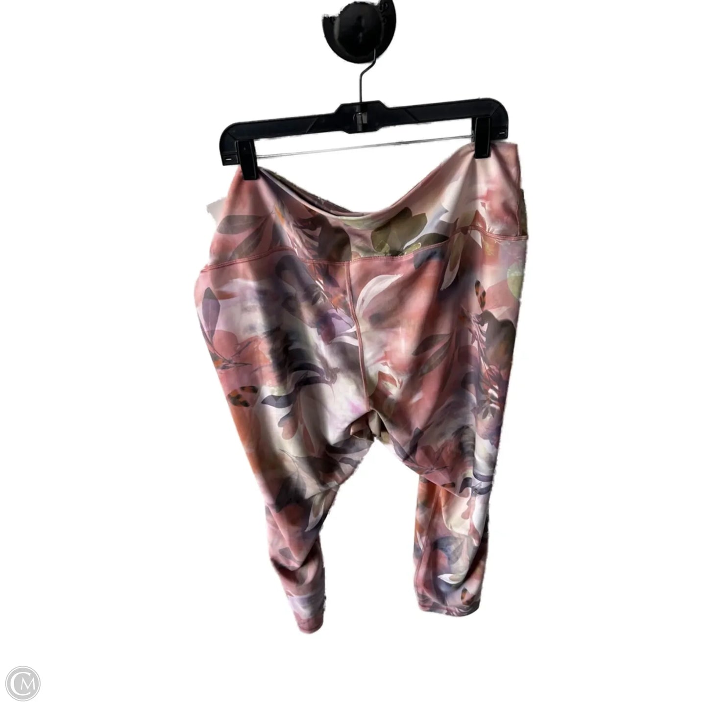 Athletic Leggings By Old Navy In Pink & Purple, Size: 22