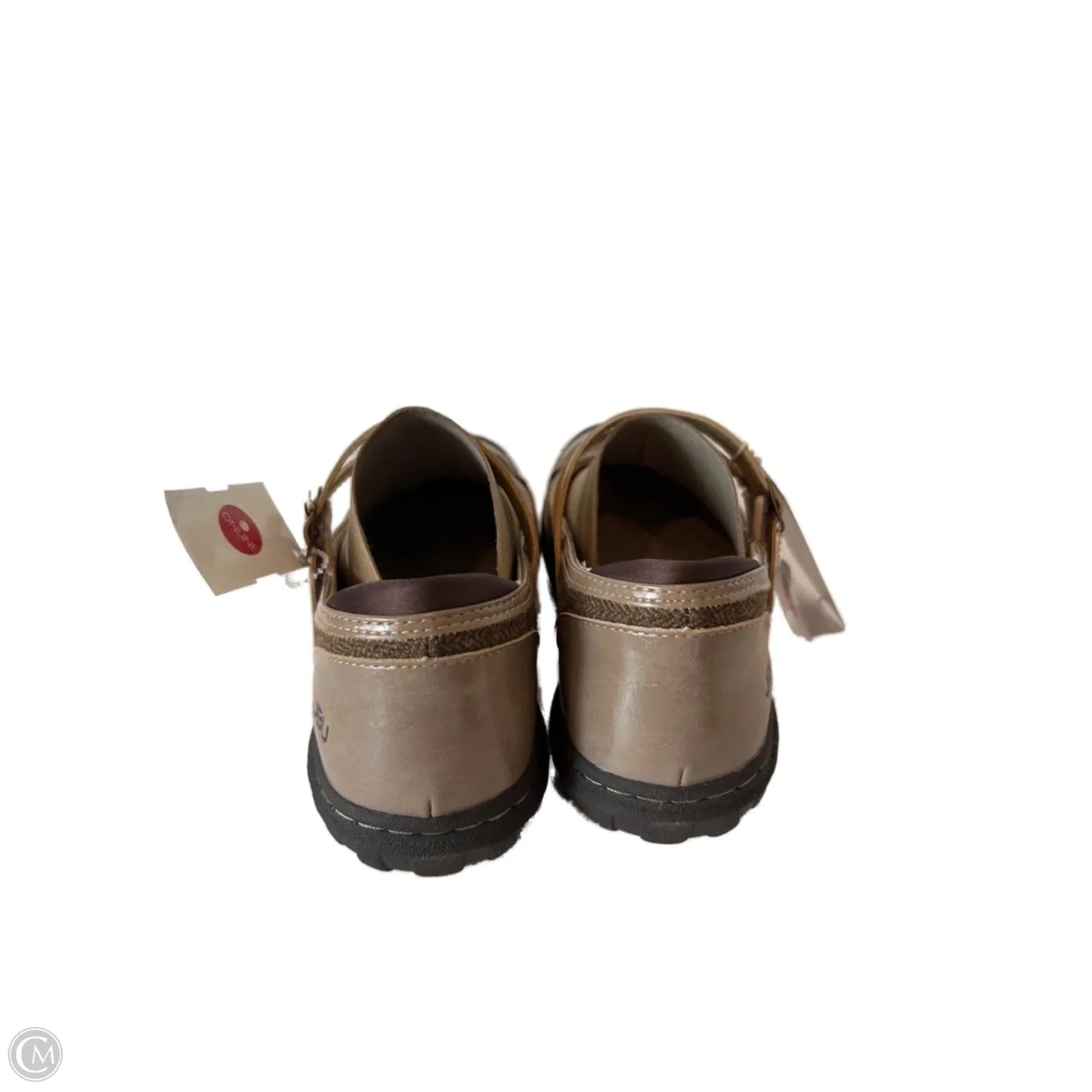 Shoes Flats By Jbu By Jambu In Brown & Tan, Size: 9