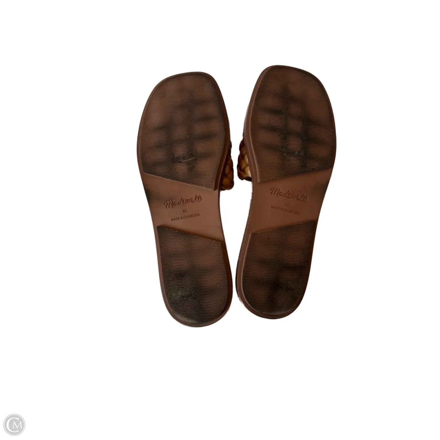 Sandals Flats By Madewell In Camouflage Print, Size: 8.5