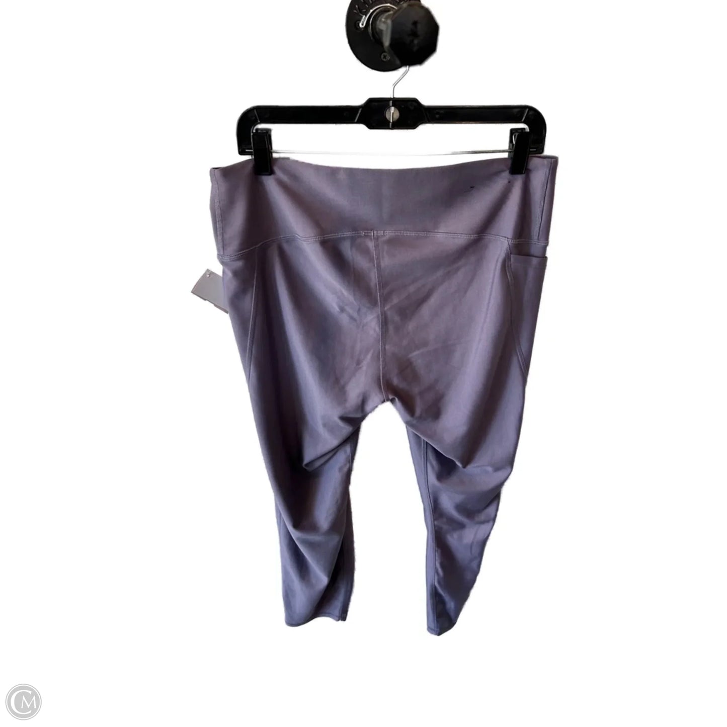 Athletic Leggings By Under Armour In Purple, Size: 16