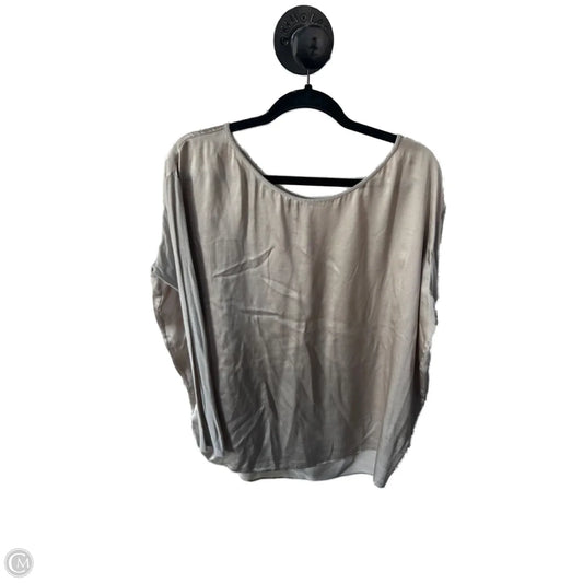 Top Long Sleeve By Vince In Taupe, Size: M