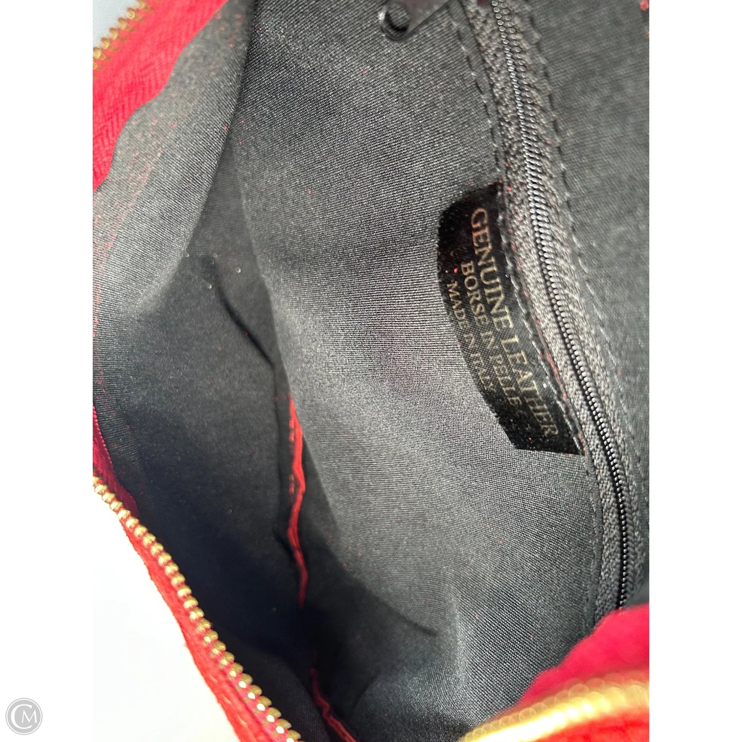 Crossbody Leather By Clothes Mentor, Size: Small