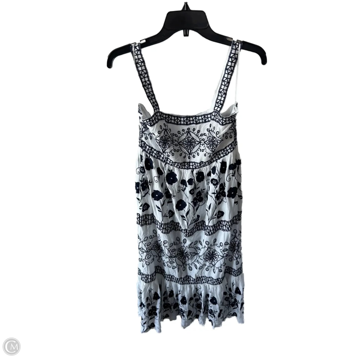 Dress Casual Maxi By Chelsea 28 In Blue & White, Size: M