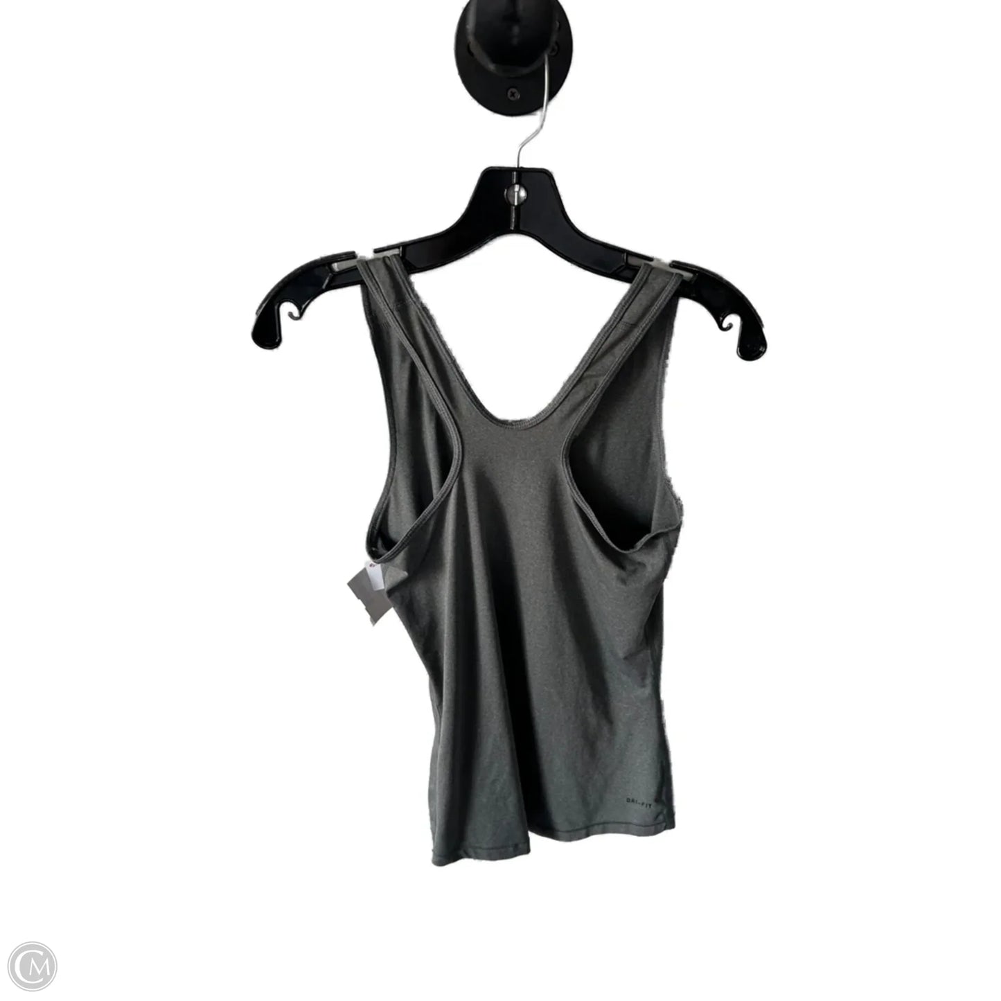 Athletic Tank Top By Nike In Grey, Size: S
