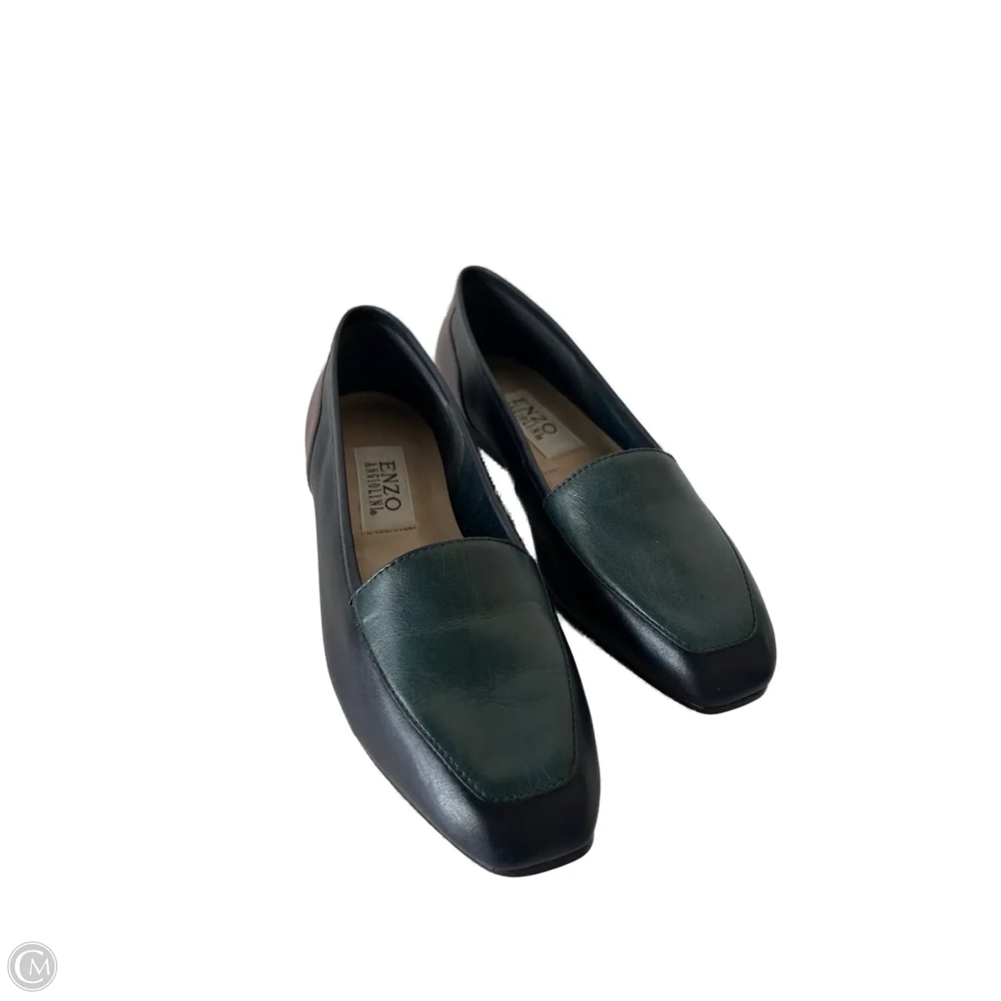 Shoes Flats By Enzo Angiolini In Black & Green, Size: 7