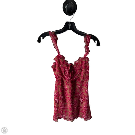 Dress Casual Short By White Fox In Pink & Tan, Size: Xs