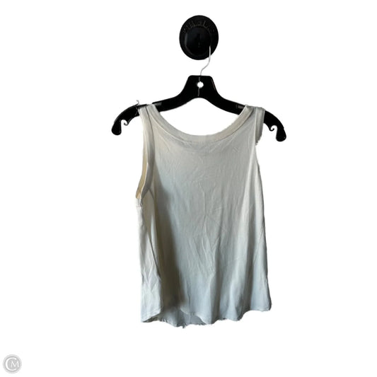 Top Sleeveless By Eddie Bauer In Cream, Size: S
