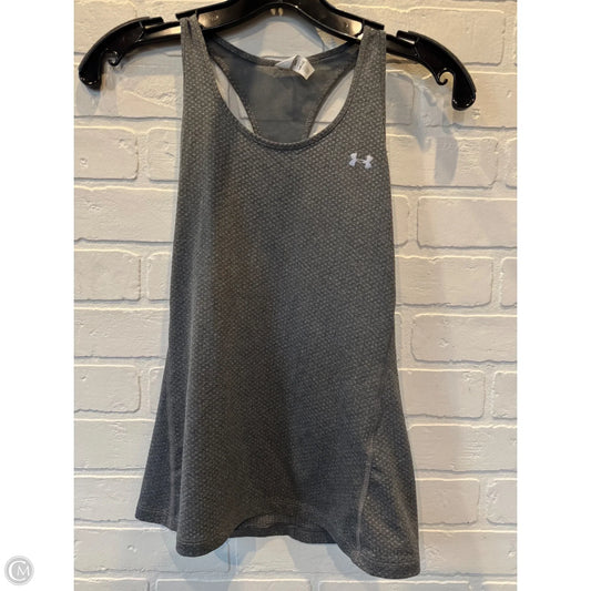 Athletic Tank Top By Under Armour In Grey, Size: Xs