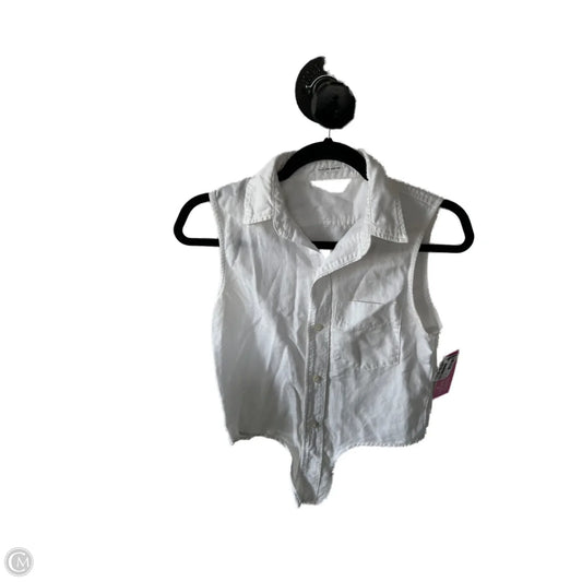 Top Sleeveless By Mother In White, Size: Xs