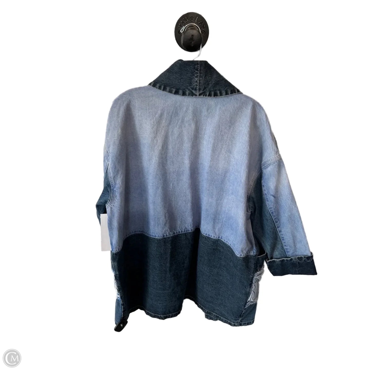 Blazer By Pilcro In Blue Denim, Size: S